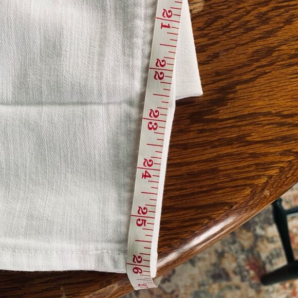 Pistola Madi High Rise Slim White Jeans | Size 26 - Picture 6 of 6